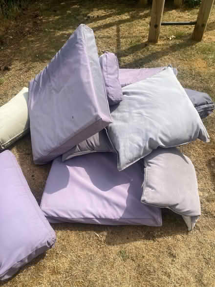 Photo of free Bundle of seat cushions (Forest green) #1