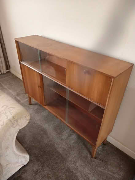Photo of free Display Cabinet with Glass Sliding Doors (Formby L37) #1