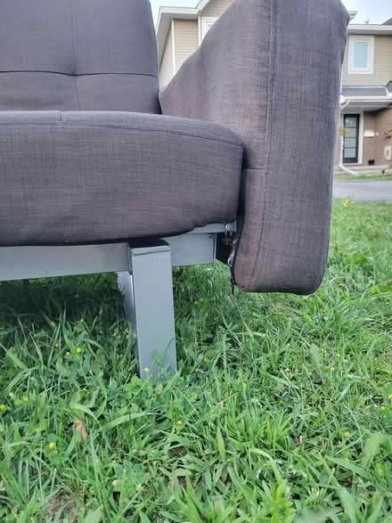 Photo of free Curbside couch (26 royal field crescent) #3