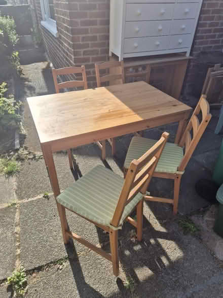 Photo of free Table and chairs (M22, Northenden) #1