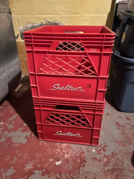 Photo of free 6 milk crates (Willowdale) #1