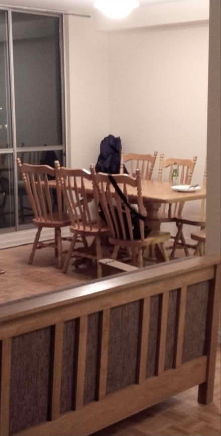 Photo of free Pine Dining Table & Chairs (Storage Facility near 401 exit) #2