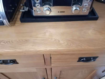 Photo of free Wood (oak) sideboard/cupboard (Heacham PE31) #2
