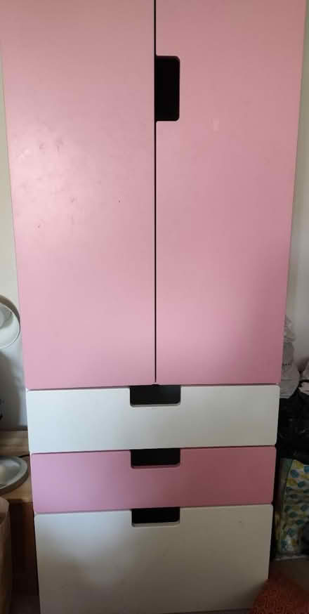 Photo of free Pink and white Girl cupboard (Perivale UB6) #2