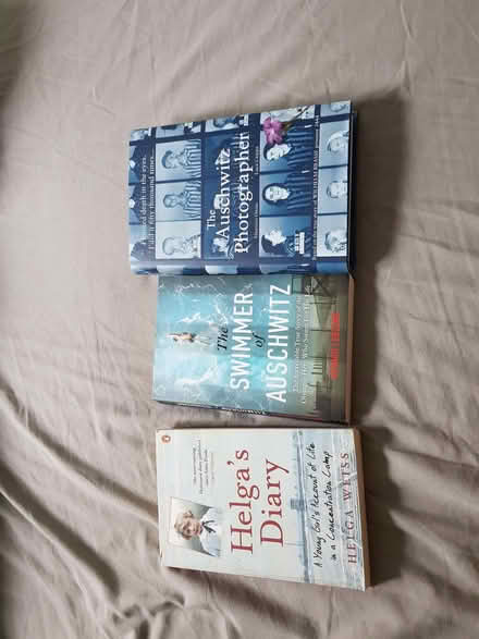 Photo of free Books on Auschwitz. (Stanley Gate L39) #1