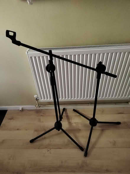 Photo of free 2x mic tripods (Apley TF1) #1