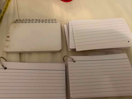 Photo of free Index and revision cards (SE8 Deptford) #1