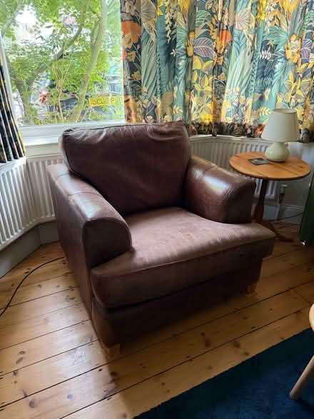 Photo of free Leather armchair (Elmers End BR3) #1