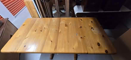 Photo of free Pine Dining Table & Chairs (Storage Facility near 401 exit) #1