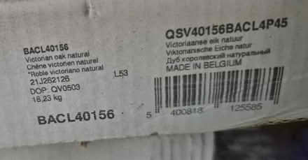 Photo of free 3 packs of Quick Step vinyl flooring. Victorian Natural Oak (Little Bloxwich WS3) #3