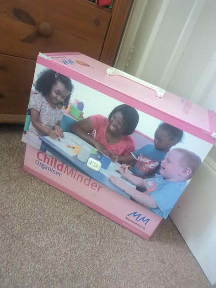 Photo of free Childminder organiser box and folders (Baldslow TN37) #2