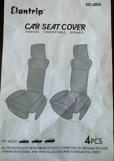 Photo of free Car seat covers NEW (Monta Loma Mountain View) #1
