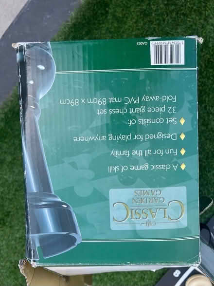 Photo of free Giant outdoor floor chess set (Westbrook WA5) #2