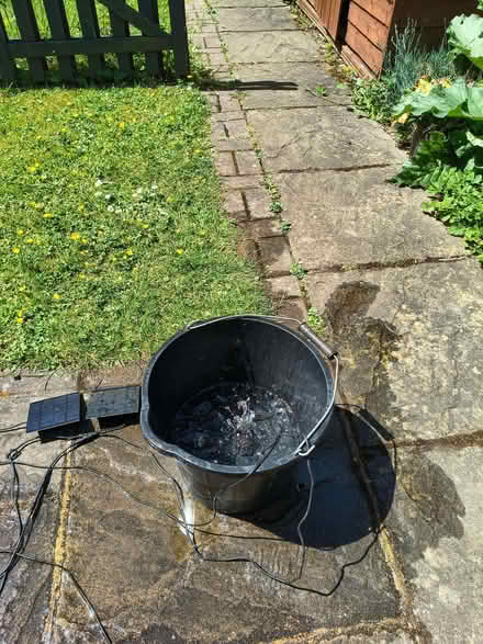 Photo of free Solar Powered Water Fountain (Hertford SG13) #3