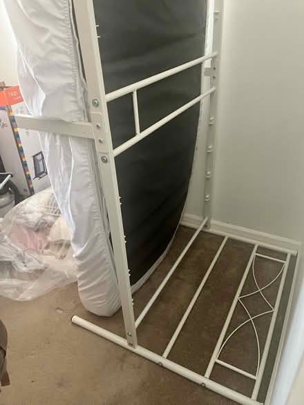 Photo of free Single white bed & mattress (Chelmsford CM2) #3