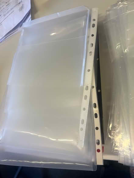 Photo of free pockets / plastic sleeves 📁 (Sevenoaks TN13) #3