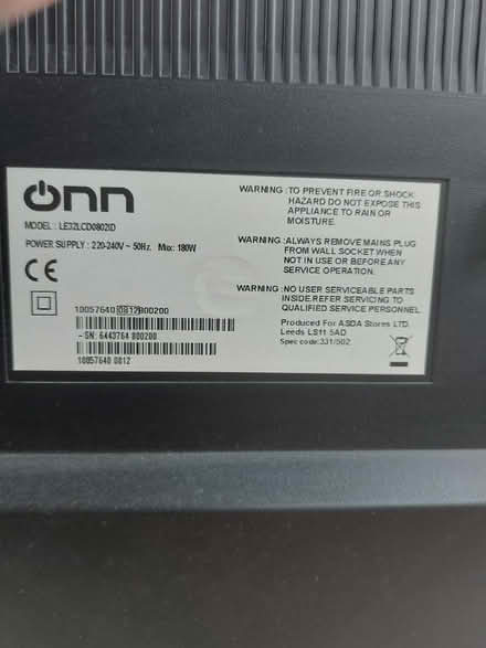 Photo of free Non smart TV (Bitterne SO19) #2