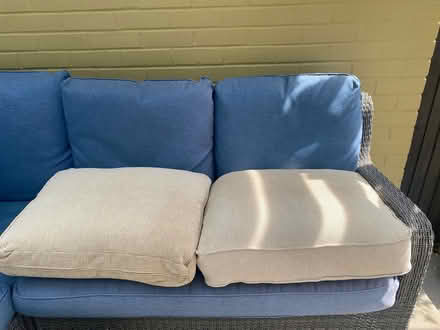 Photo of free 2 seat cushions (Hitchin SG4 9NU) #1