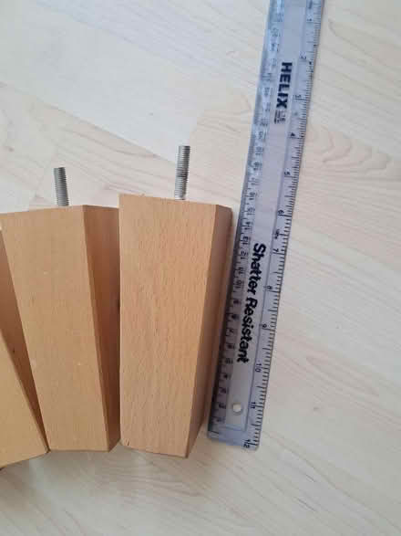 Photo of free Furniture legs x4 (Causeway End MK43) #2