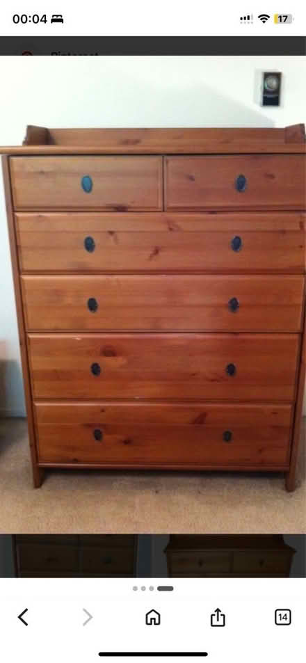 Photo of Ikea chest of drawers (Whitworth Halls of Residence M14) #1