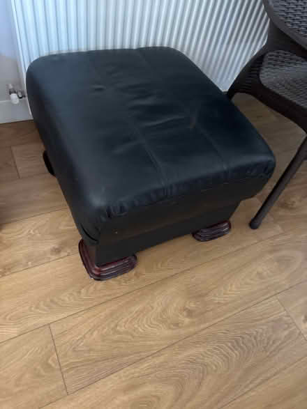 Photo of free Leather Foot stool (Dublin 15) #1