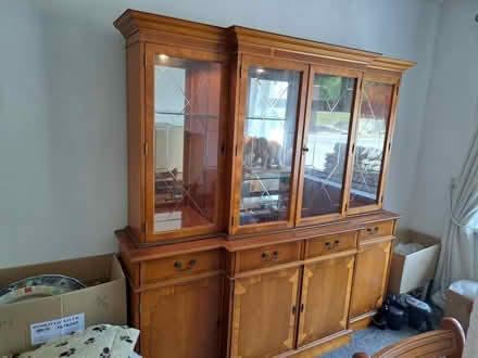 Photo of free Beautiful side cabinet with lights (Bolton le Sands LA5) #1