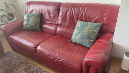Photo of free Red Sofa 3-2-1 seater (Langho BB6) #2