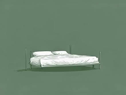 Photo of free Metal frame single bed and mattress (Fleetwood FY7) #1