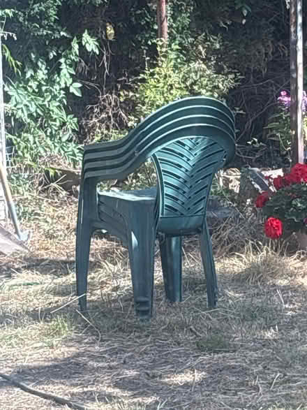 Photo of free 4 Green Garden Chairs (Clifton S60) #1