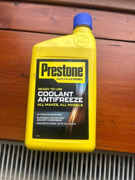 Photo of free Coolant Antifreeze (Lindal-in-Furness LA12) #1