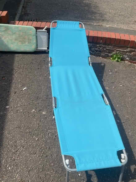 Photo of free Retro sun lounger (Horningsea CB25) #1