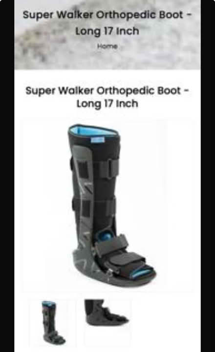 Photo of Tall orthopaedic boot (Dublin) #1