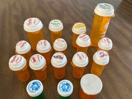 Photo of free Empty prescription bottles (Belford, NJ) #1