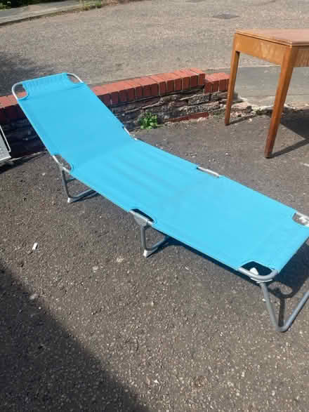 Photo of free Retro sun lounger (Horningsea CB25) #2