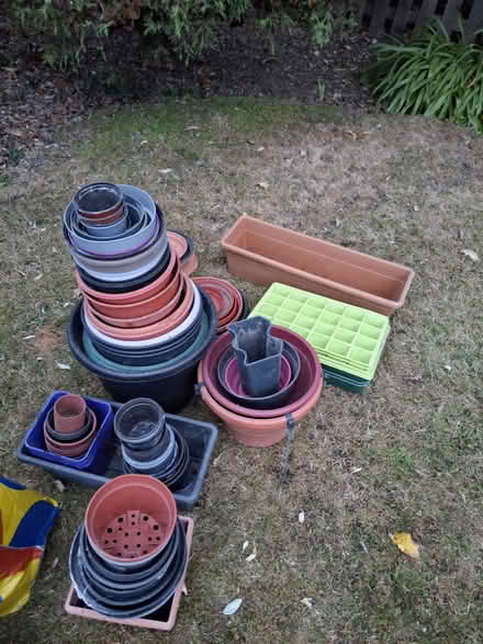 Photo of free Garden pots and storage hars (Upper Rathmines area) #2