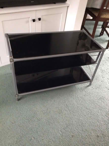 Photo of free Glass side/coffee table (Birch Vale SK22) #1