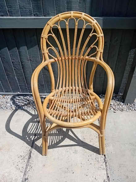 Photo of free Lovely Cane/Bamboo Chair (Copmanthorpe YO23) #1