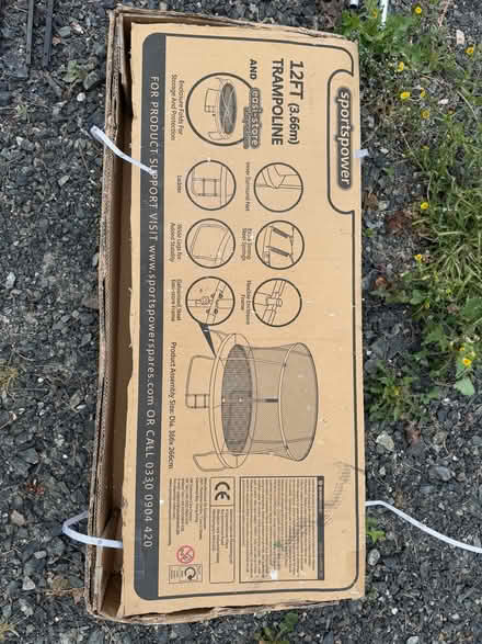 Photo of free 12 ft trampoline (Bampton CA10) #3
