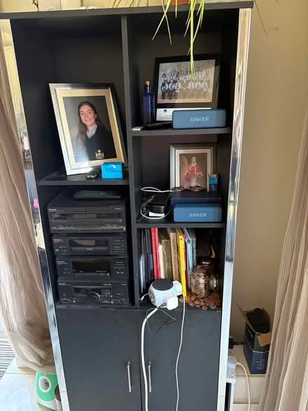 Photo of free Black display cabinet (Formby L37) #1