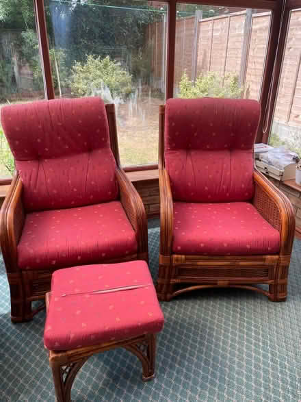 Photo of free Wicker Conservatory Suite (Sale M33) #1