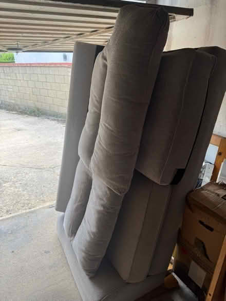 Photo of free Grey half of a corner sofa (Okus SN1) #2