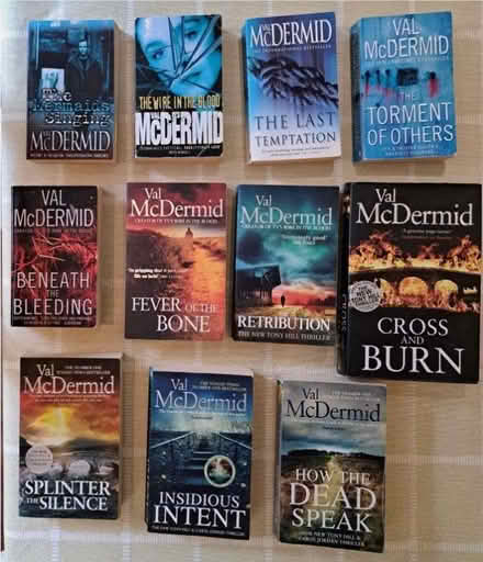 Photo of free Val McDermid's Carol Jordan and Tony Hill series (complete) (Burnbanks CA10) #1
