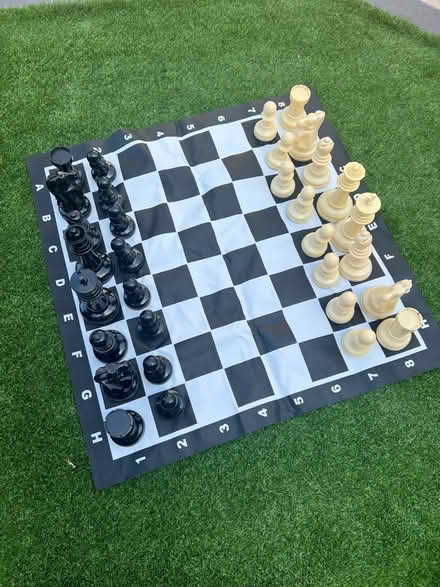 Photo of free Giant outdoor floor chess set (Westbrook WA5) #1