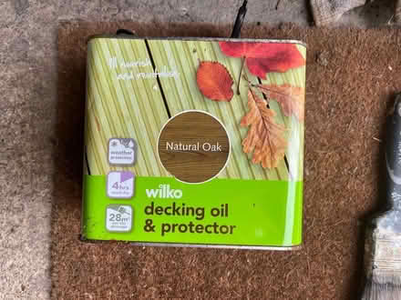 Photo of free Decking oil (Bournemouth BH9) #1