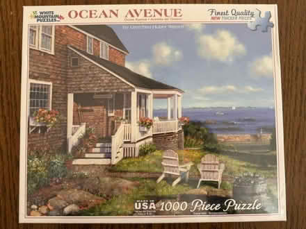 Photo of free 1000 Piece Puzzle Ocean Avenue (Cupertino - DeAnza and 280) #1