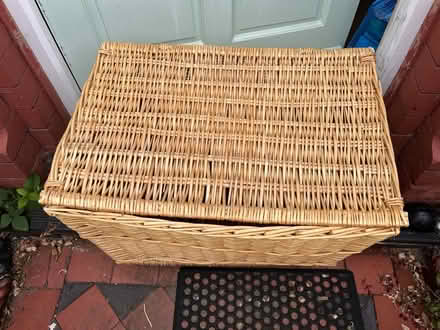 Photo of free Large wicker basket (Wallasey Village CH45) #2