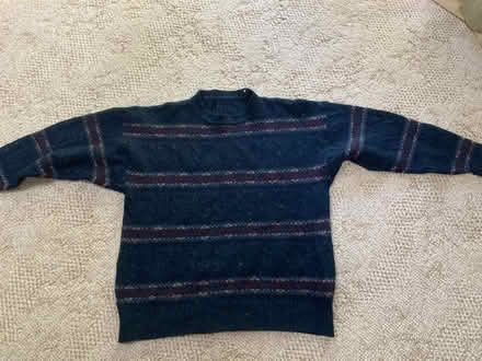 Photo of free Wool sweater, moth hole at neck (Brunswick/Glenwood Basin) #1