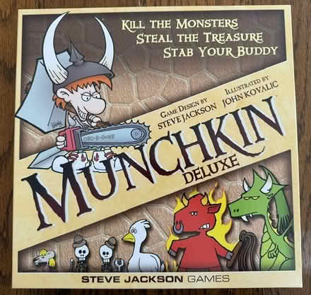Photo of free Board Game - Munchkin Deluxe (Cupertino - DeAnza and 280) #1