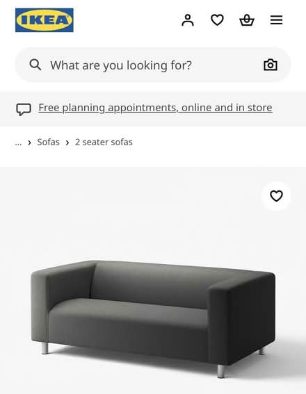 Photo of free Ikea KLIPPAN sofa (HP4 2EY) #1