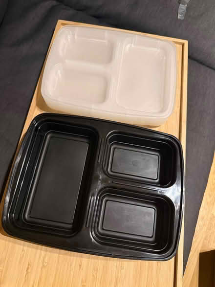 Photo of free Compartment Meal Prep Containers With Lids (Strand East E15) #1